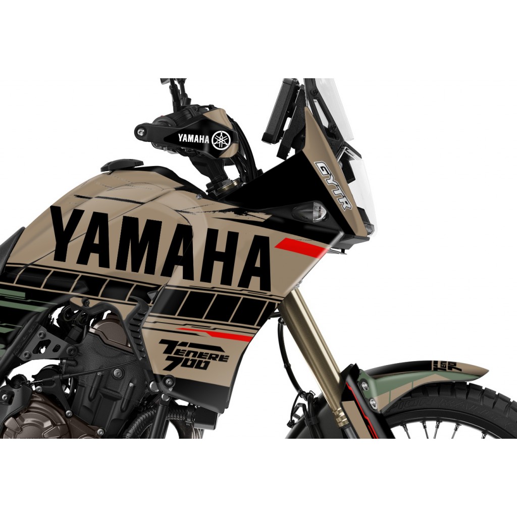 Yamaha Tenere 700 / World Raıd - 2019 - 2025  Graphic Set - Decal  Kit 