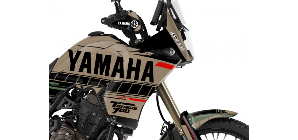 Yamaha Tenere 700 / World Raıd - 2019 - 2025  Graphic Set - Decal  Kit 