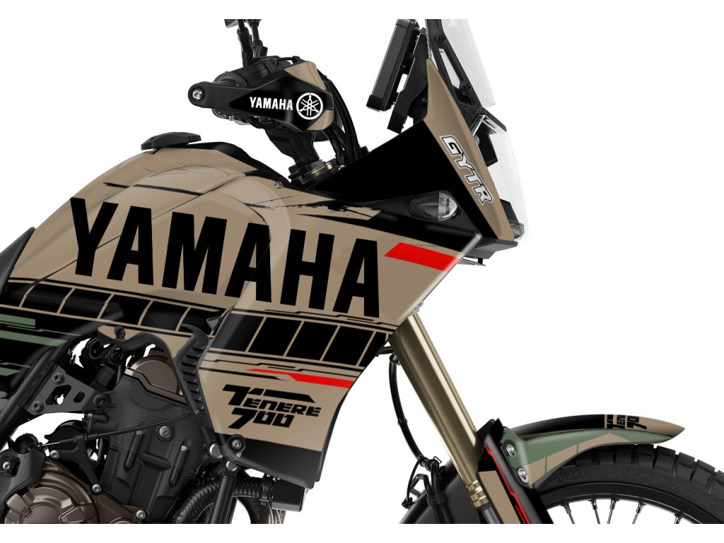 Yamaha Tenere 700 / World Raıd - 2019 - 2025  Graphic Set - Decal  Kit 