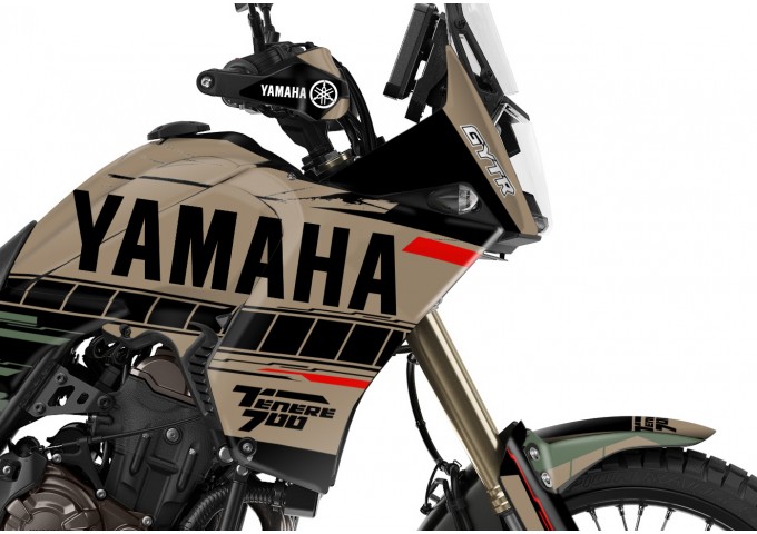 Yamaha Tenere 700 / World Raıd - 2019 - 2025  Graphic Set - Decal  Kit 