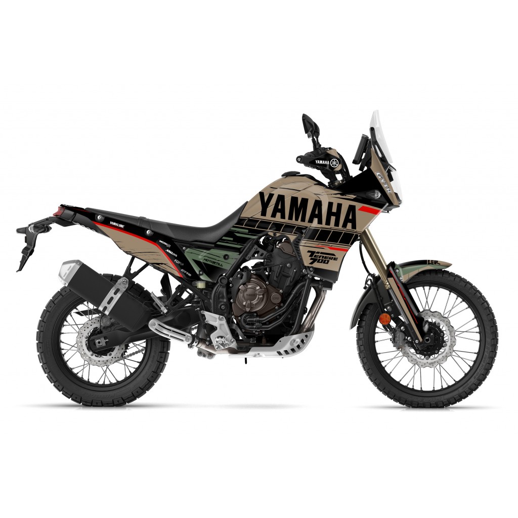 Yamaha Tenere 700 / World Raıd - 2019 - 2025  Graphic Set - Decal  Kit 