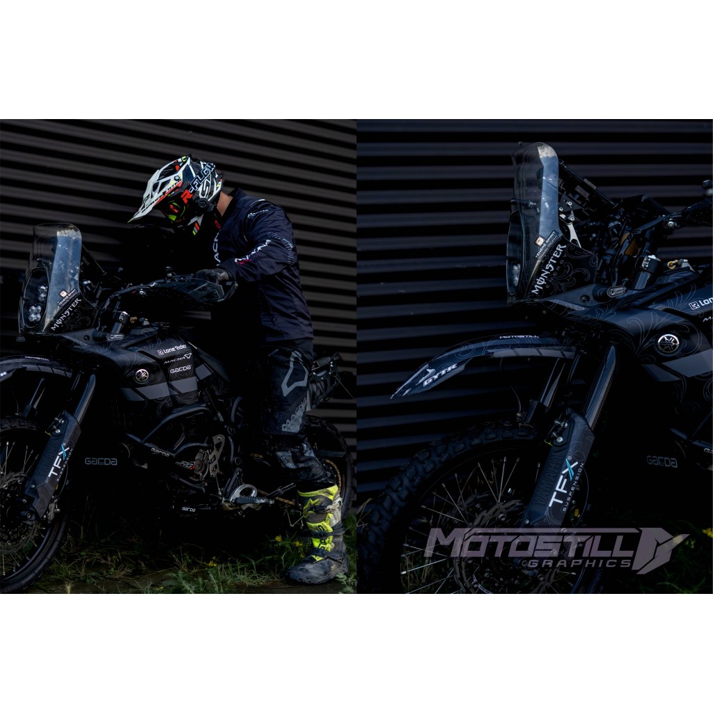Yamaha Tenere 700 / World Raıd - 2019 - 2025  Graphic Set - Decal  Kit 