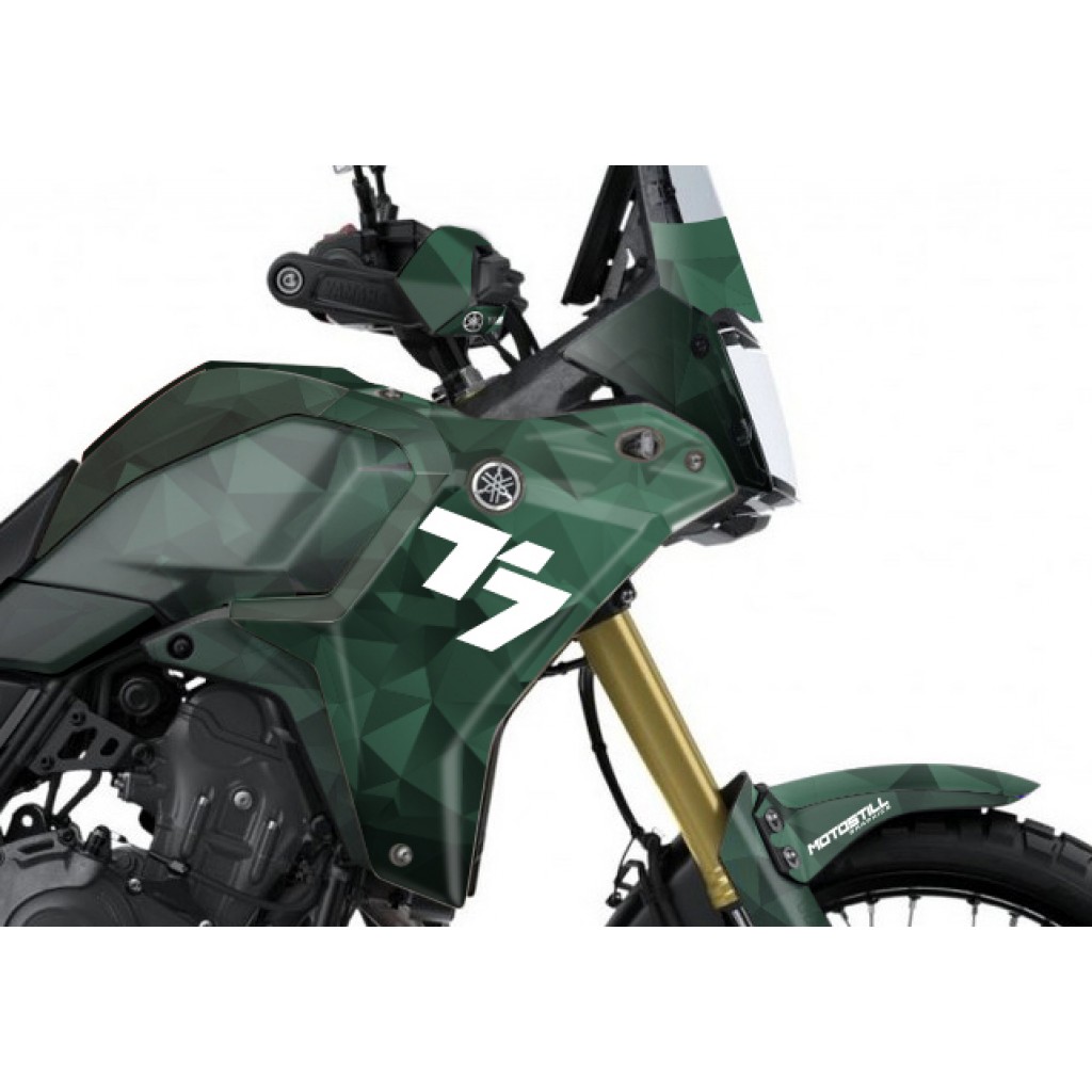 Yamaha Tenere 700 / World Raıd - 2019 - 2025  Graphic Set - Decal  Kit 