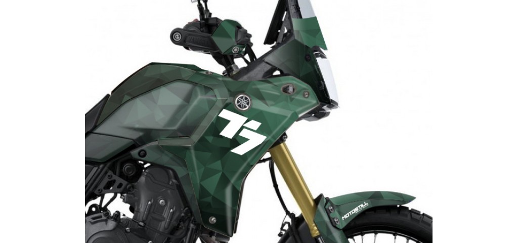 Yamaha Tenere 700 / World Raıd - 2019 - 2025  Graphic Set - Decal  Kit 