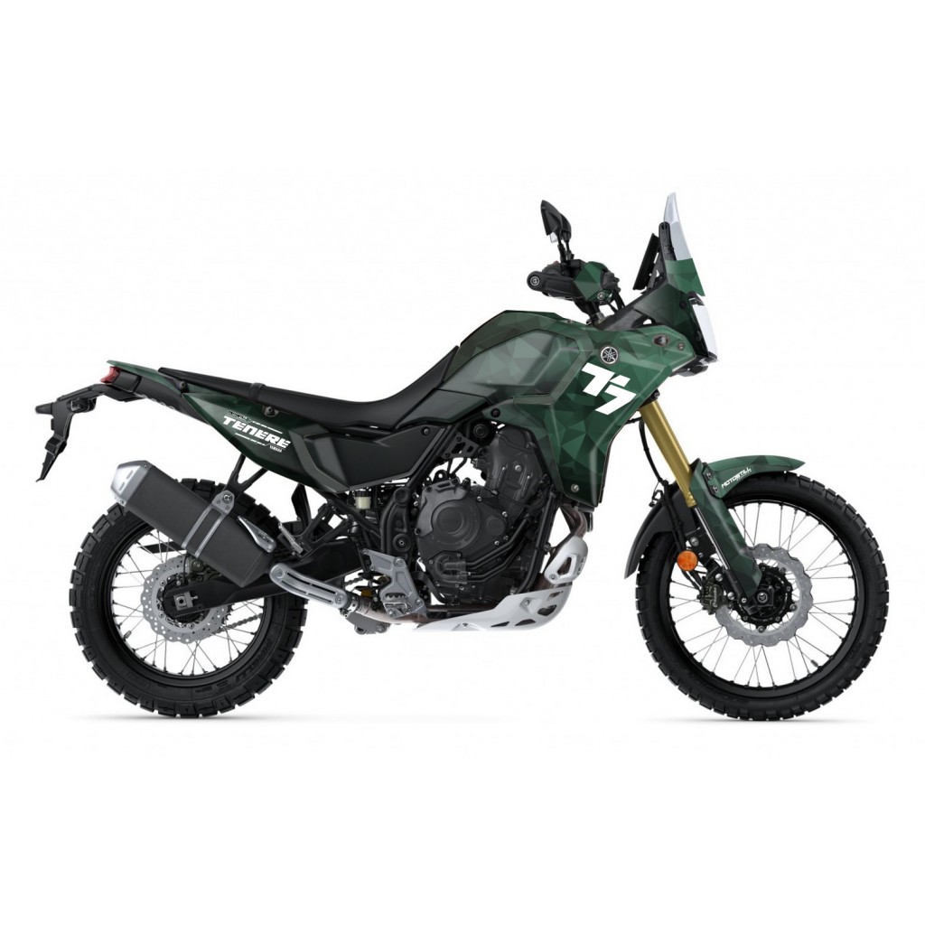 Yamaha Tenere 700 / World Raıd - 2019 - 2025  Graphic Set - Decal  Kit 