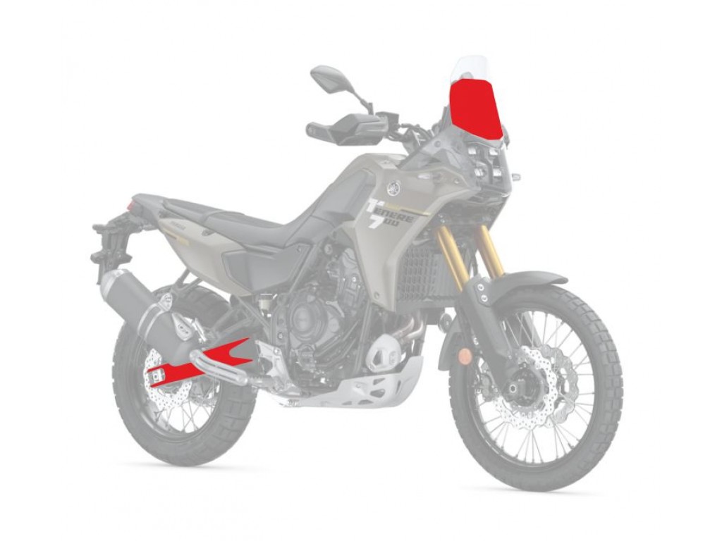 Yamaha Tenere 700 / World Raıd - 2019 - 2025  Graphic Set - Decal  Kit 