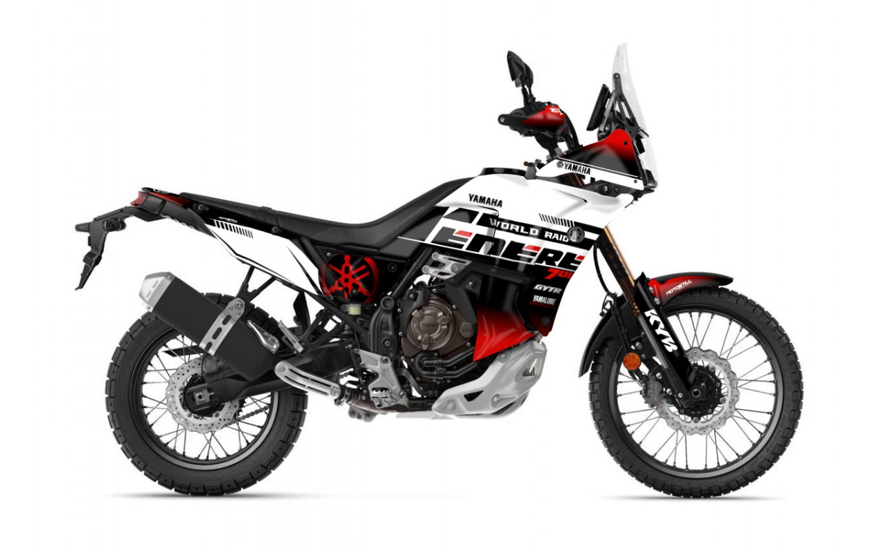 Yamaha T7 Tenere 700 World Raid Version Full Graphic Sticker Decal Wrap Kit Fits 2022.5 - 2023