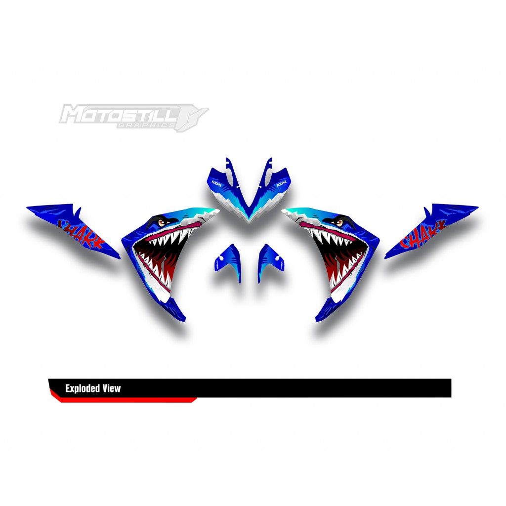 YAMAHA R25 / R3 GRAPHIC STICKER SET DECAL KIT