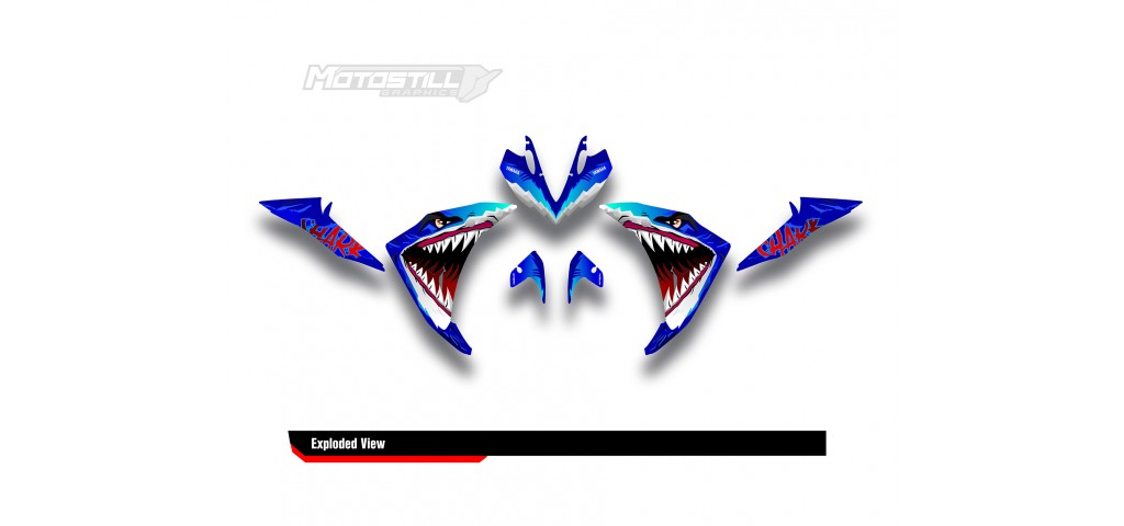 YAMAHA R25 / R3 GRAPHIC STICKER SET DECAL KIT