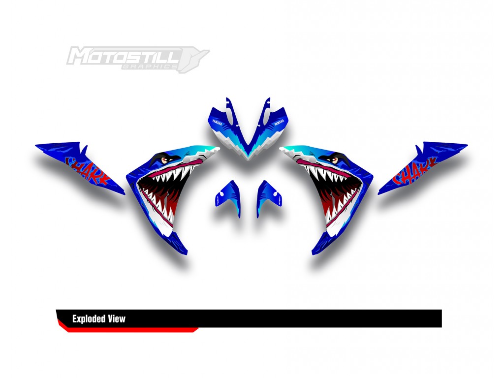 YAMAHA R25 / R3 GRAPHIC STICKER SET DECAL KIT