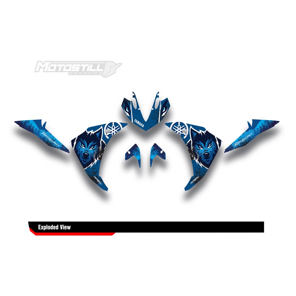 YAMAHA R25 / R3 GRAPHIC STICKER SET DECAL KIT