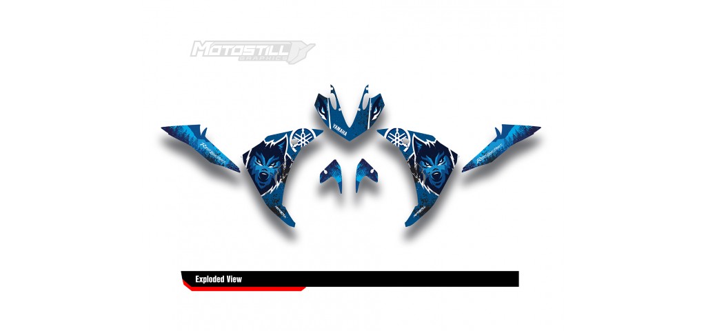 YAMAHA R25 / R3 GRAPHIC STICKER SET DECAL KIT