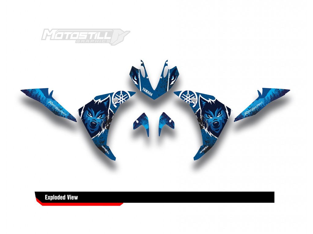 YAMAHA R25 / R3 GRAPHIC STICKER SET DECAL KIT