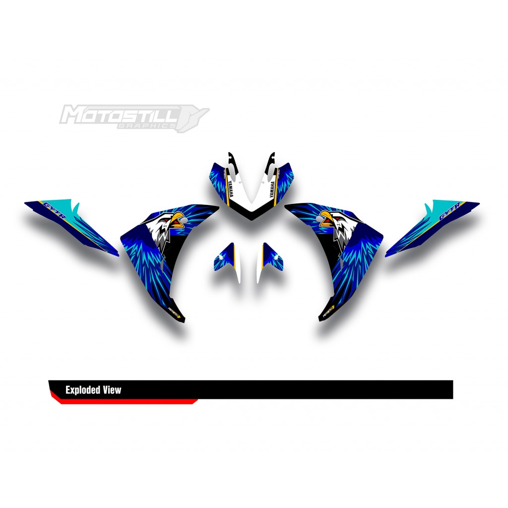 YAMAHA R25 / R3 GRAPHIC STICKER SET DECAL KIT