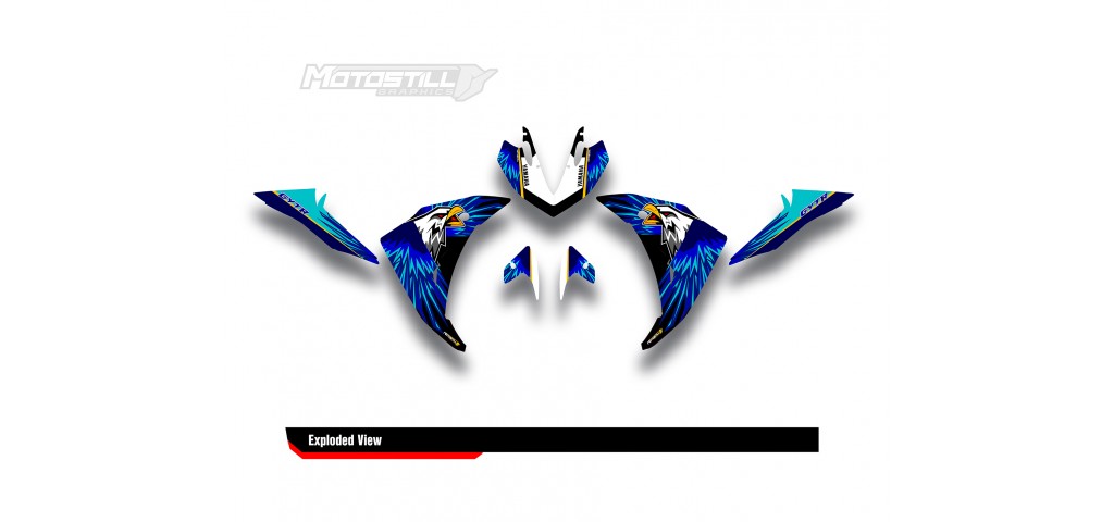 YAMAHA R25 / R3 GRAPHIC STICKER SET DECAL KIT