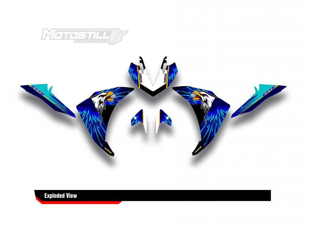 YAMAHA R25 / R3 GRAPHIC STICKER SET DECAL KIT