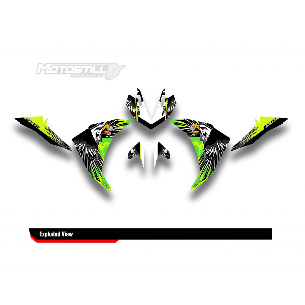 YAMAHA R25 / R3 GRAPHIC STICKER SET DECAL KIT