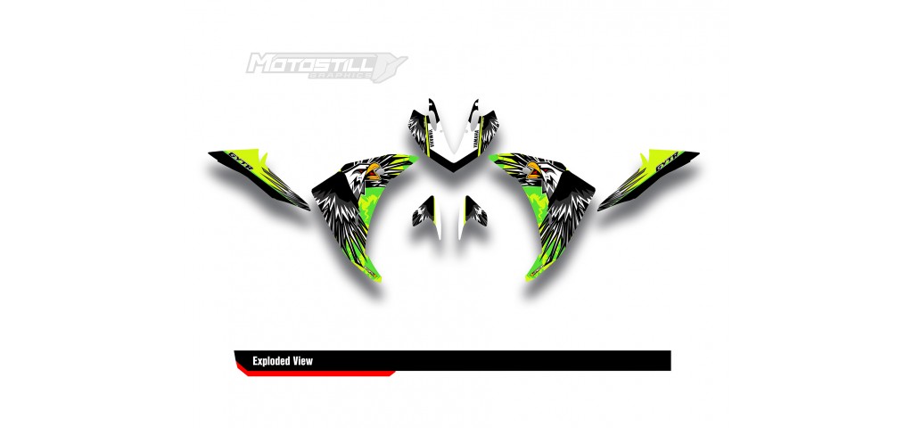 YAMAHA R25 / R3 GRAPHIC STICKER SET DECAL KIT