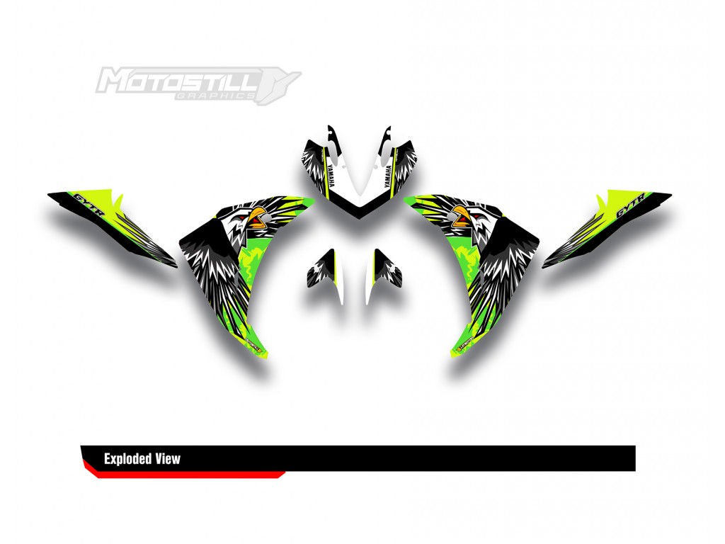 YAMAHA R25 / R3 GRAPHIC STICKER SET DECAL KIT