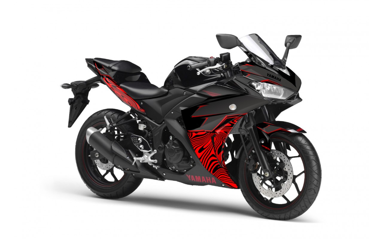 YAMAHA R25 / R3 GRAPHIC STICKER SET DECAL KIT