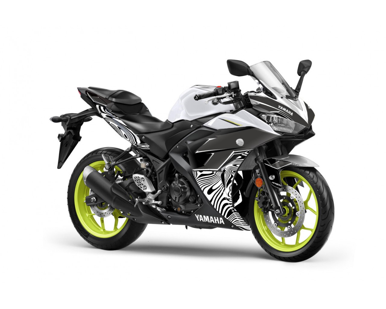 YAMAHA R25 / R3 GRAPHIC STICKER SET DECAL KIT