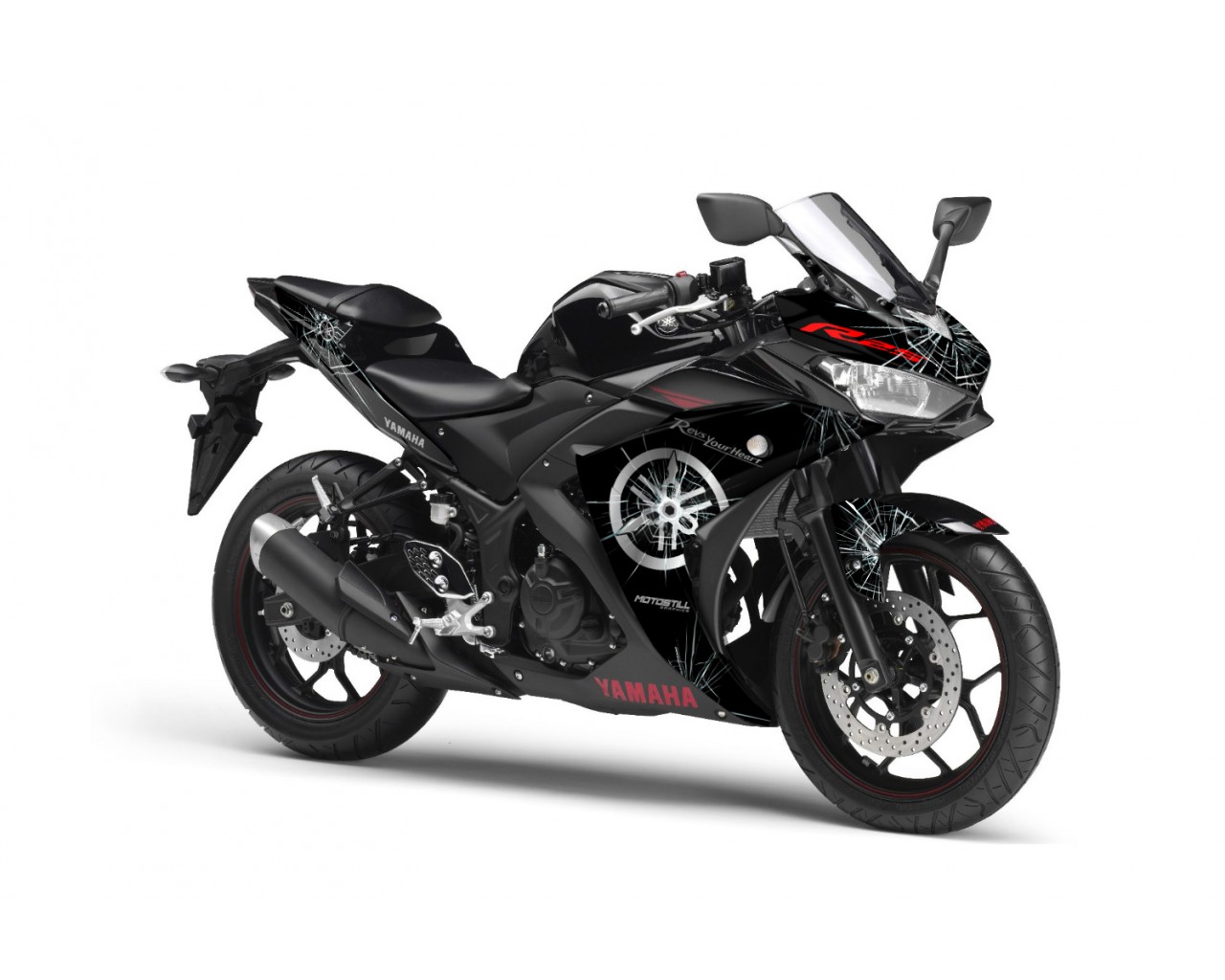 YAMAHA R25 / R3 GRAPHIC STICKER SET DECAL KIT