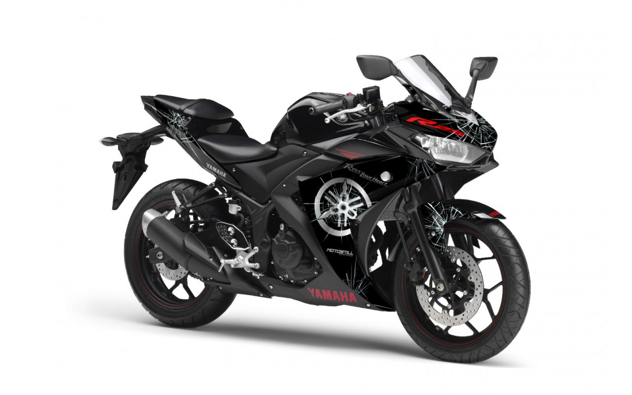 YAMAHA R25 / R3 GRAPHIC STICKER SET DECAL KIT