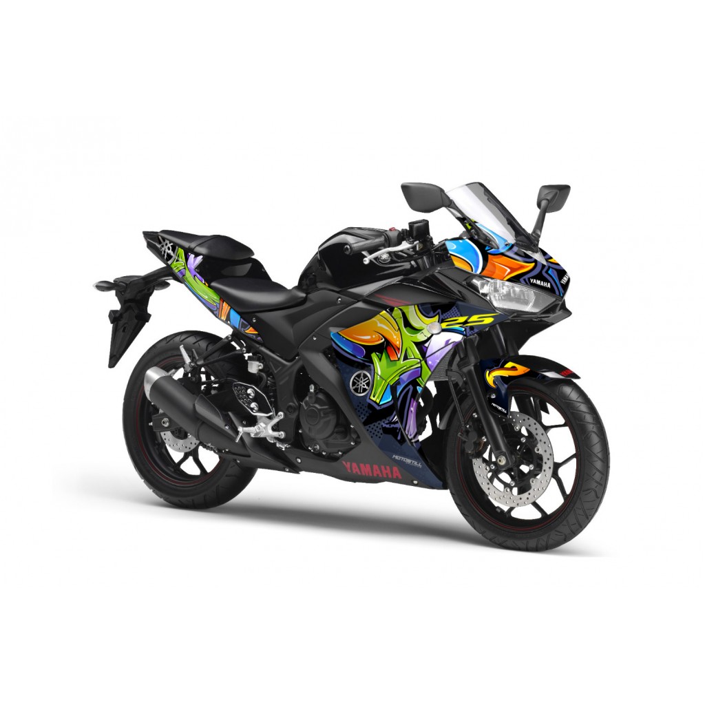 YAMAHA R25 / R3 GRAPHIC STICKER SET DECAL KIT