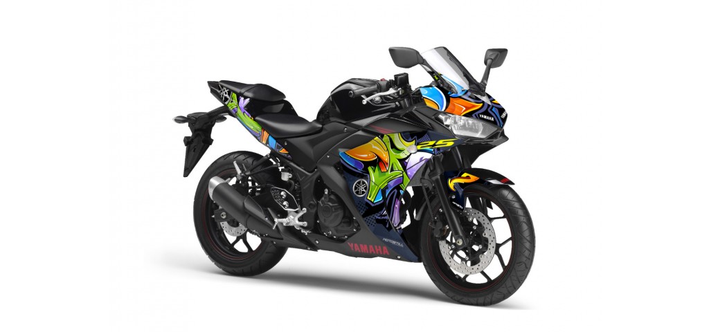 YAMAHA R25 / R3 GRAPHIC STICKER SET DECAL KIT