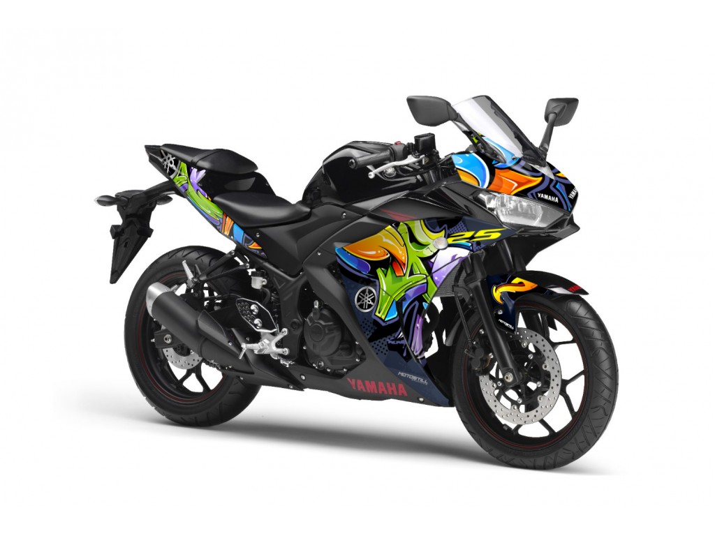 YAMAHA R25 / R3 GRAPHIC STICKER SET DECAL KIT