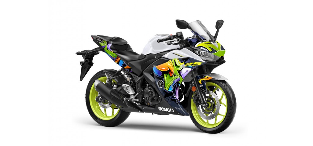 YAMAHA R25 / R3 GRAPHIC STICKER SET DECAL KIT