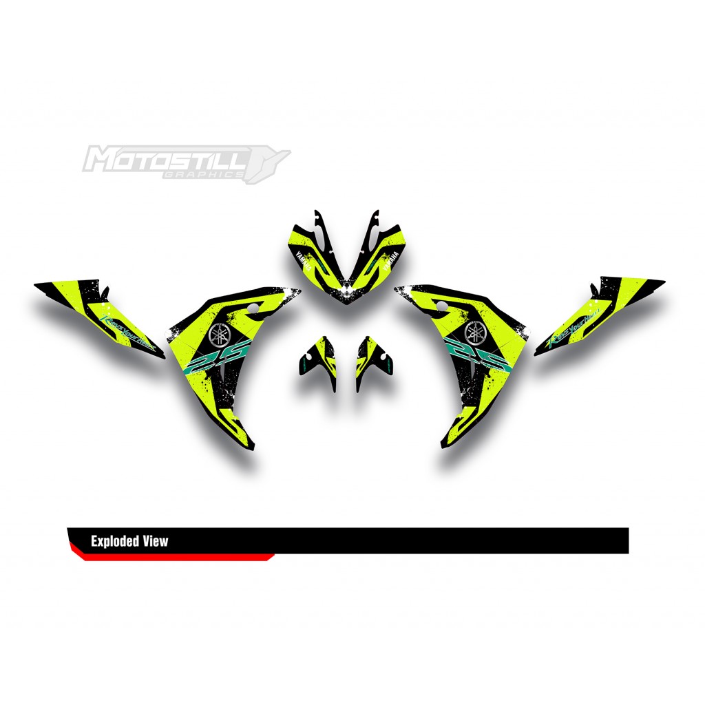 YAMAHA R25 / R3 GRAPHIC STICKER SET DECAL KIT