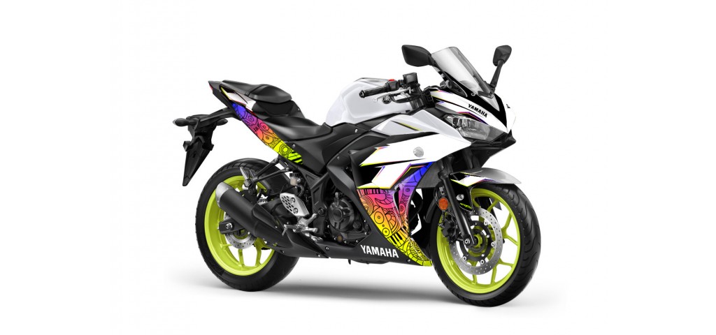 YAMAHA R25 / R3 GRAPHIC STICKER SET DECAL KIT