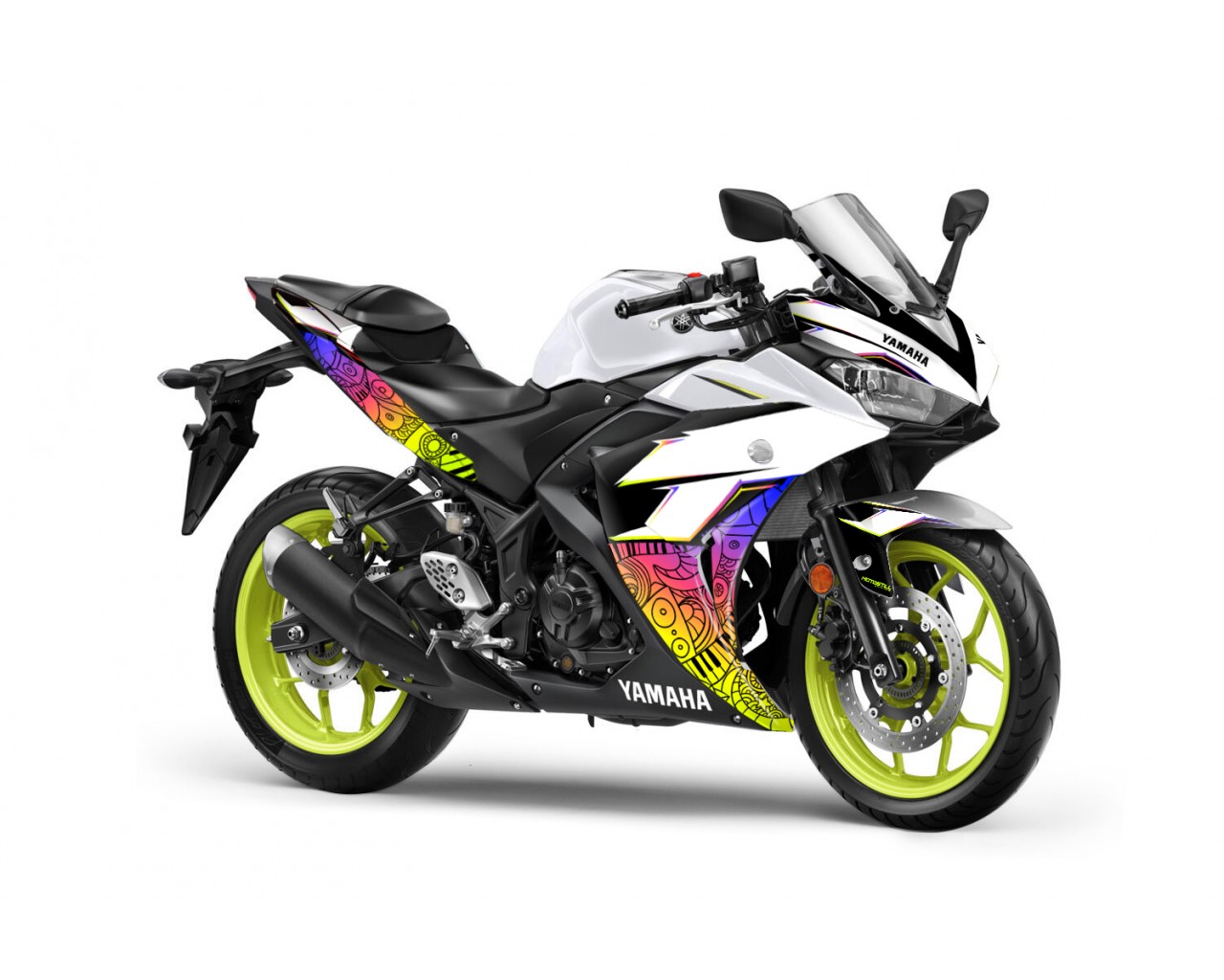 YAMAHA R25 / R3 GRAPHIC STICKER SET DECAL KIT