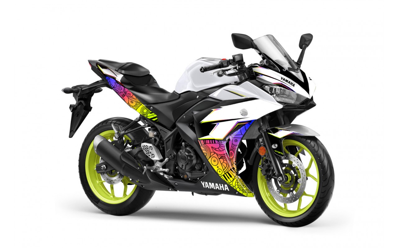 YAMAHA R25 / R3 GRAPHIC STICKER SET DECAL KIT