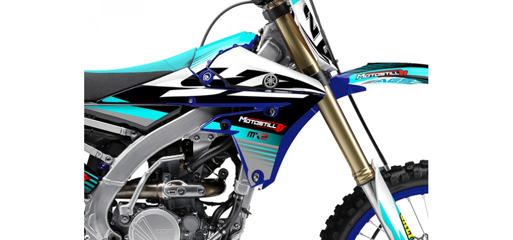 YAMAHA YZ250F 14-18 / YZ450F 14-17 GRAPHIC SET DECAL KIT