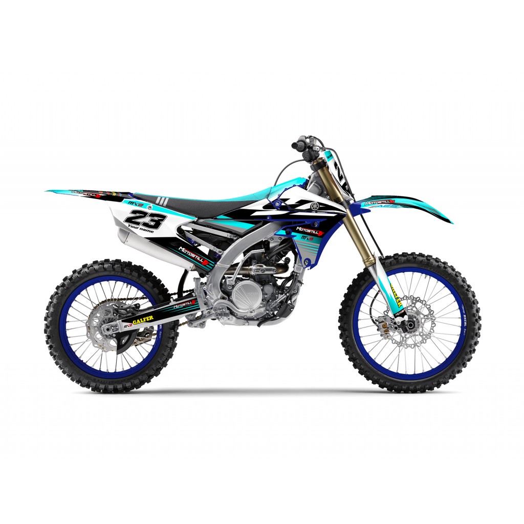 YAMAHA YZ250F 14-18 / YZ450F 14-17 GRAPHIC SET DECAL KIT