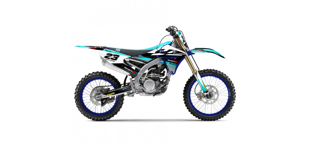 YAMAHA YZ250F 14-18 / YZ450F 14-17 GRAPHIC SET DECAL KIT