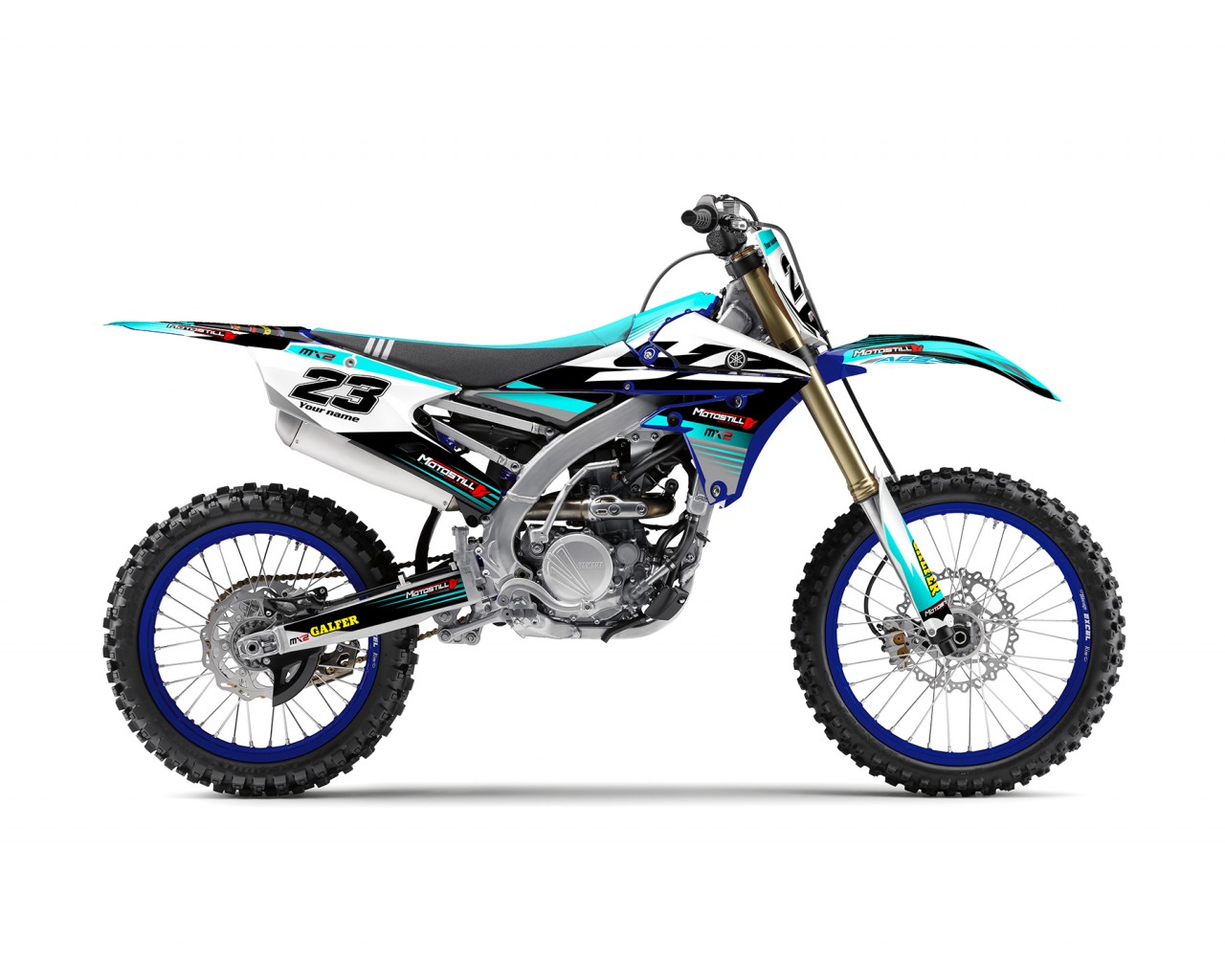 YAMAHA YZ250F 14-18 / YZ450F 14-17 GRAPHIC SET DECAL KIT
