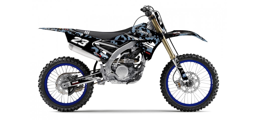 YAMAHA YZ250F 14-18 / YZ450F 14-17 GRAPHIC SET DECAL KIT