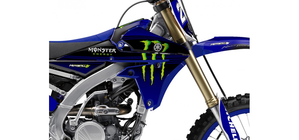 YAMAHA YZ250F 14-18 / YZ450F 14-17 GRAPHIC SET DECAL KIT