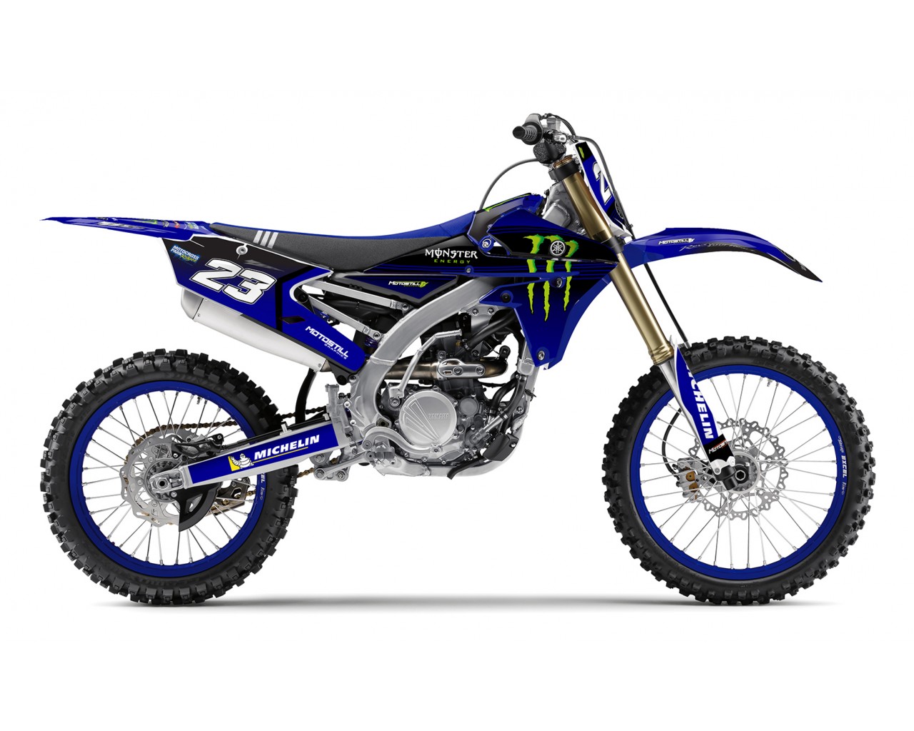 YAMAHA YZ250F 14-18 / YZ450F 14-17 GRAPHIC SET DECAL KIT