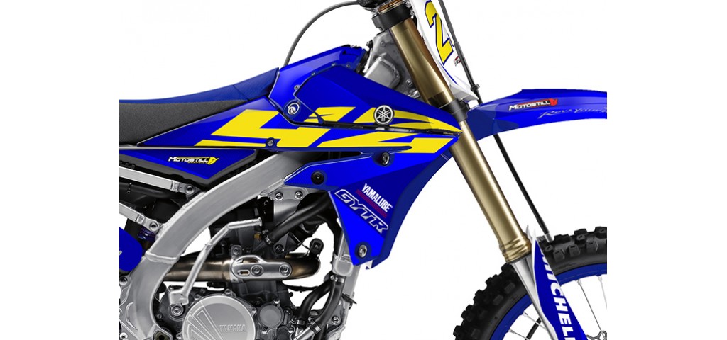 YAMAHA YZ250F 14-18 / YZ450F 14-17 GRAPHIC SET DECAL KIT