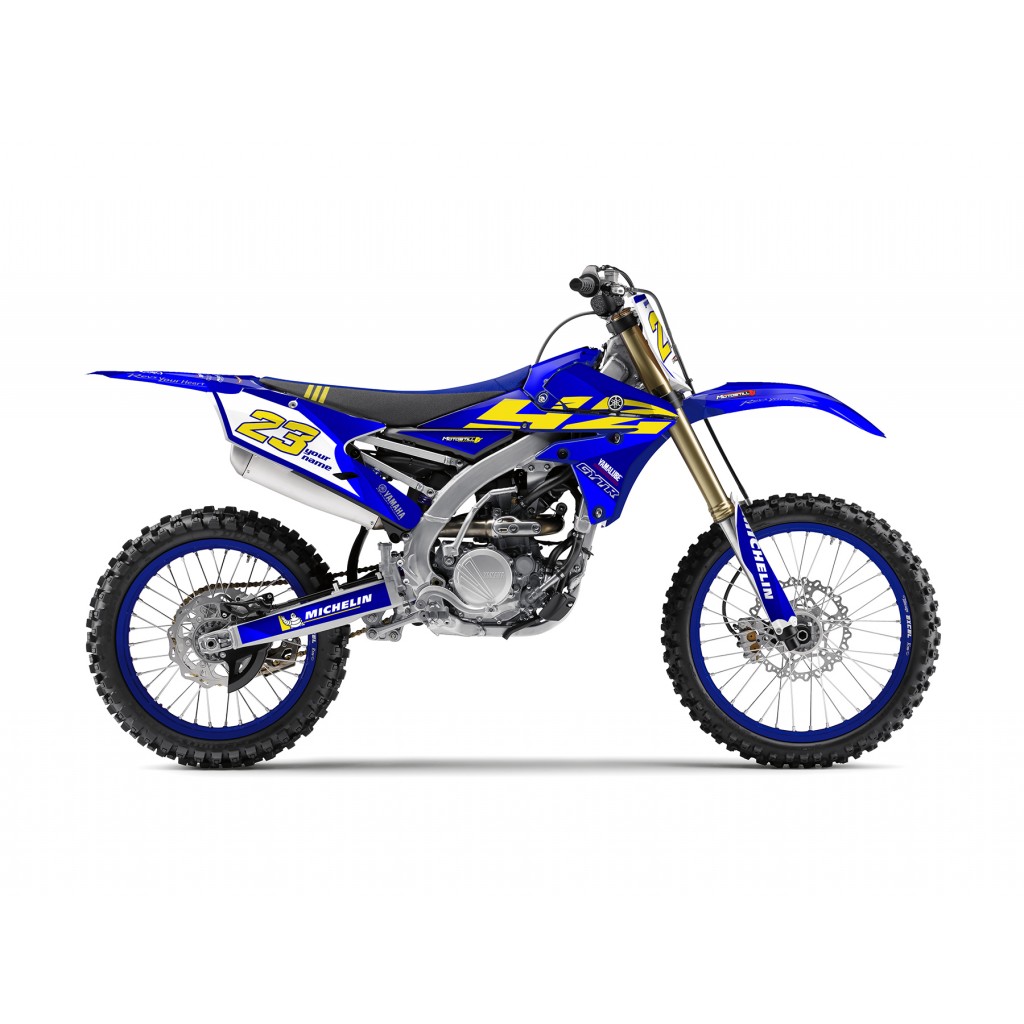 YAMAHA YZ250F 14-18 / YZ450F 14-17 GRAPHIC SET DECAL KIT