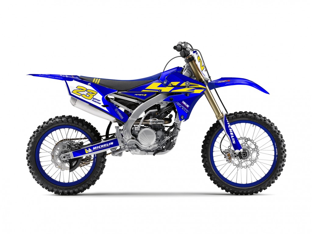 YAMAHA YZ - YZF GRAPHIC STICKER SET DECAL KIT