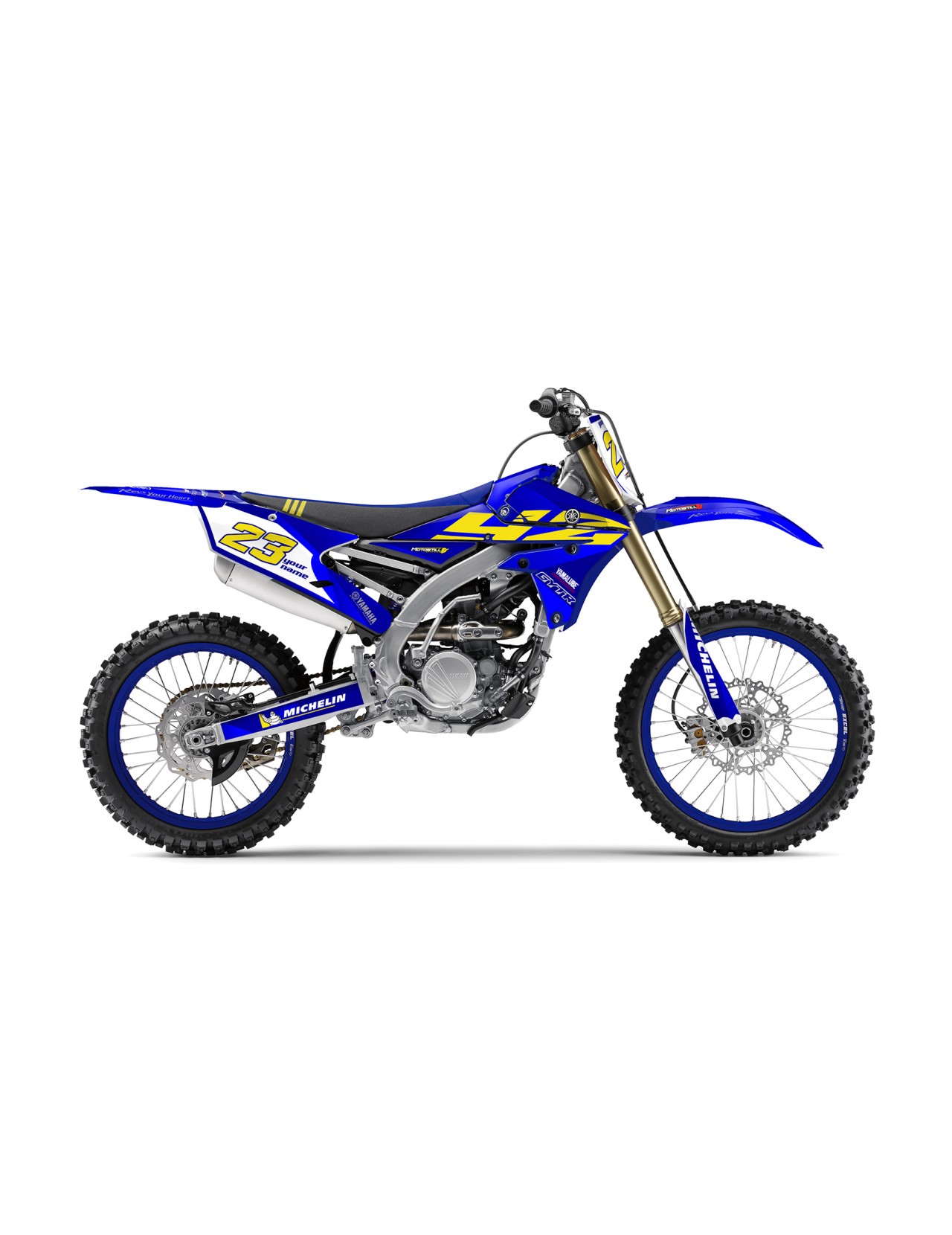 YAMAHA YZ - YZF GRAPHIC STICKER SET DECAL KIT