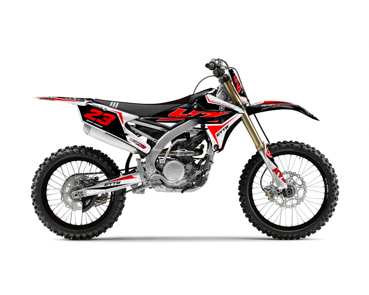 YAMAHA YZ250F 14-18 / YZ450F 14-17 GRAPHIC SET DECAL KIT