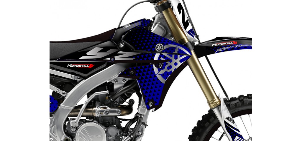 YAMAHA YZ250F 14-18 / YZ450F 14-17 GRAPHIC SET DECAL KIT