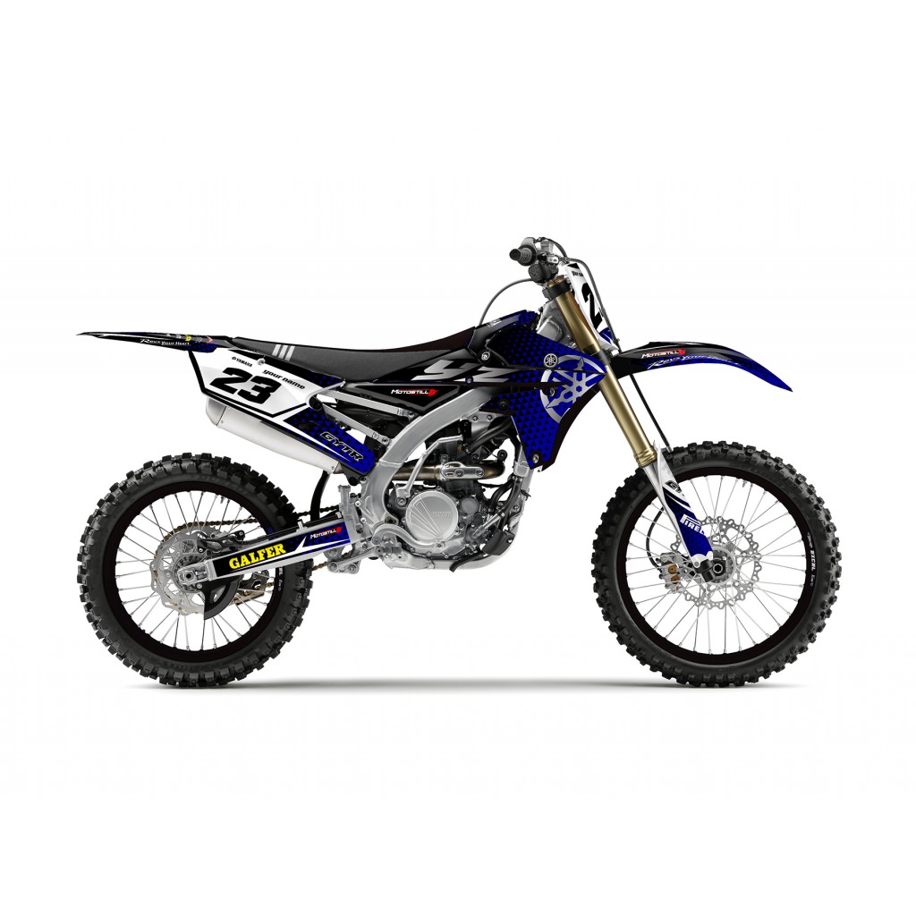 YAMAHA YZ250F 14-18 / YZ450F 14-17 GRAPHIC SET DECAL KIT