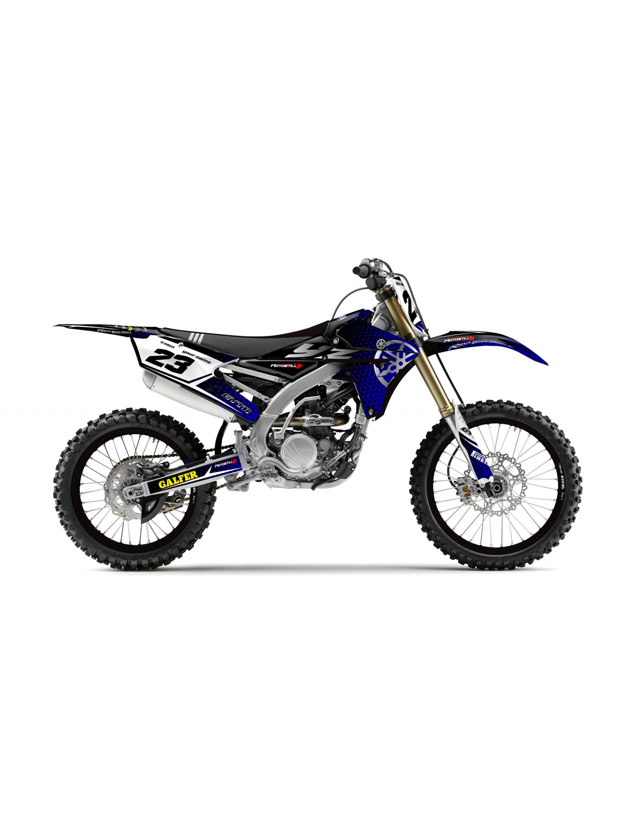 YAMAHA YZ - YZF GRAPHIC STICKER SET DECAL KIT